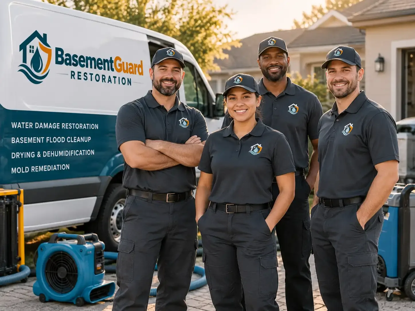 Basement Water Damage Restoration company in Omena, MI
